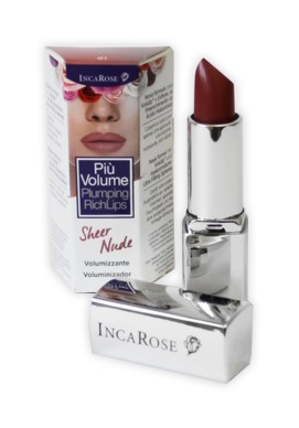 INCAROSE PIU' VOLUME PLUMPING RICHLIPS 01 SHEER NUDE - Doctor Vinz