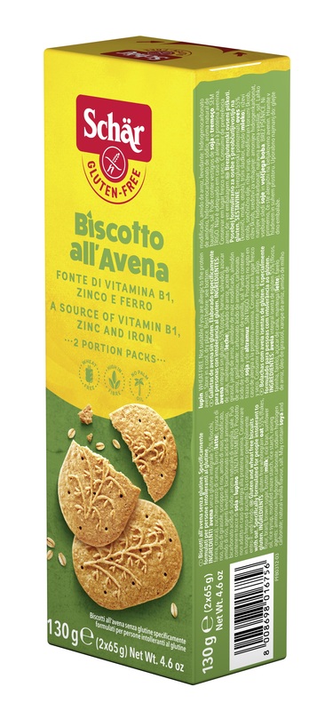 SCHAR BISCOTTI ALL'AVENA 130 G - Doctor Vinz