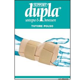 TUTORE POLSO DUPLA SUPPORT TAGLIA UNICA - Doctor Vinz