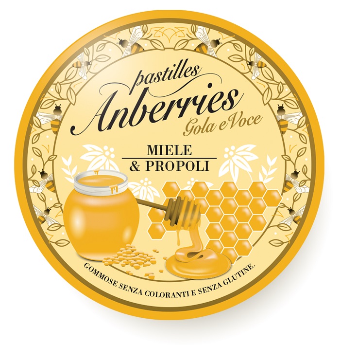 ANBERRIES MIELE PROPOLI 55 G - Doctor Vinz