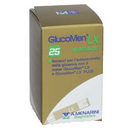 STRISCE MISURAZIONE GLICEMIA GLUCOMEN LX PLUS 25 PEZZI - Doctor Vinz