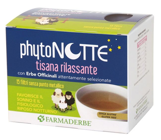 PHYTONOTTE TISANA RILASSANTE 15 FILTRI DA 18G - Doctor Vinz