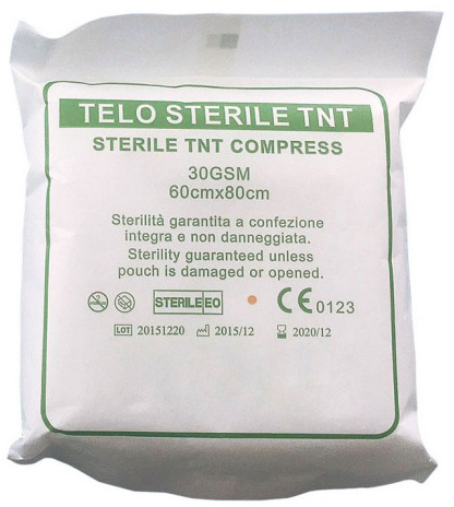 TELINO STERILE TNT PER USTIONI CM.60X80 - Doctor Vinz