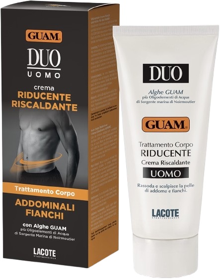 GUAM DUO UOMO RIDUCENTE CREMA RISCALDANTE 200 ML - Doctor Vinz