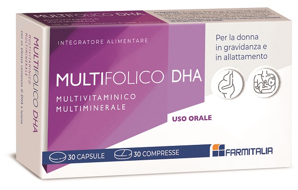 MULTIFOLICO DHA 30 CAPSULE + 30 COMPRESSE - Doctor Vinz