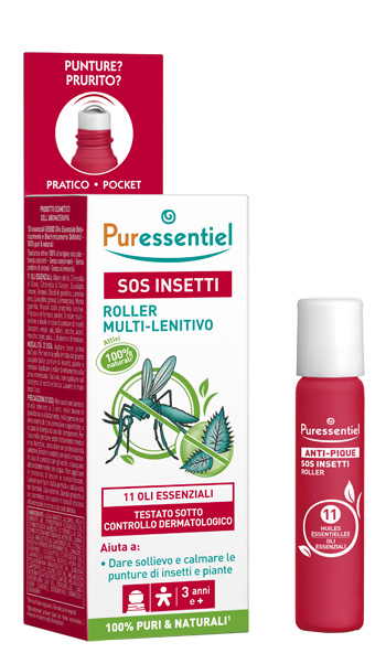 PURESSENTIEL SOS INSETTI ROLLER 11 OLI ESSENZIALI 5 ML - Doctor Vinz