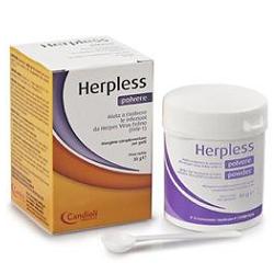 HERPLESS POLVERE BARATTOLO 30 G CON MISURINO - Doctor Vinz