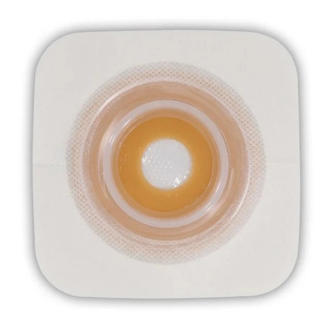 PLACCA NATURA+ PIANA MODELLABILE FLESSIBILE NATURA+ 33-45MM FLANGIA 57MM 5 PEZZI CON CEROTTO IDROCOLLOIDALE - Doctor Vinz