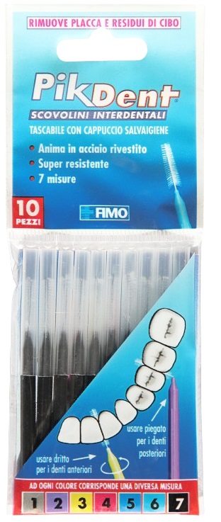 PIKDENT STUZZICOLINO 7 NE 10PZ - Doctor Vinz