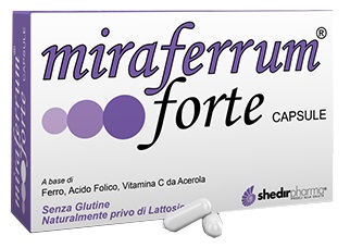 MIRAFERRUM FORTE - INTEGRATORE ALIMENTARE - 30 CAPSULE - Doctor Vinz
