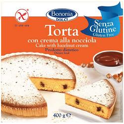 BONONIA TORTA ALLA CREMA DI NOCCIOLA SENZA GLUTINE 400 G - Doctor Vinz