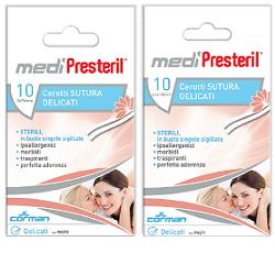 CEROTTO PER SUTURA MEDIPRESTERIL 6,4X108 MM 10 PEZZI - Doctor Vinz