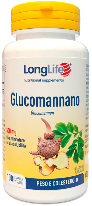 LONGLIFE GLUCOMANNANO 100 CAPSULE VEGETALI - Doctor Vinz