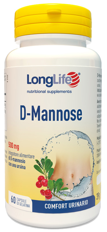 LONGLIFE D-MANNOSE 60 CAPSULE - Doctor Vinz