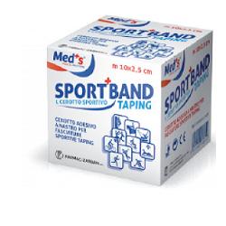 CEROTTO MEDS IN TELA BIANCA SPORTIVO 1000X2,5CM - Doctor Vinz
