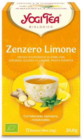 YOGI TEA ZENZERO LIMONE 31 G - Doctor Vinz