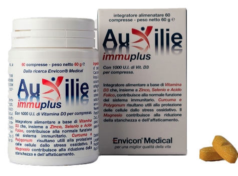AUXILIE IMMUPLUS JUNIOR DEGLUTIBILE 30 COMPRESSE - Doctor Vinz