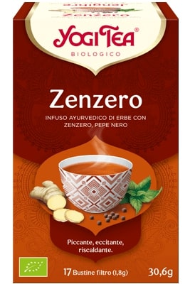 YOGI TEA ZENZERO BIO 17 FILTRI 30,60 G - Doctor Vinz