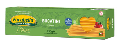 FARABELLA BUCATINI PASTA SENZA GLUTINE 250 G - Doctor Vinz