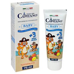 PASTA CAPITANO DENTIFRICIO BABY T FRU 75 ML - Doctor Vinz
