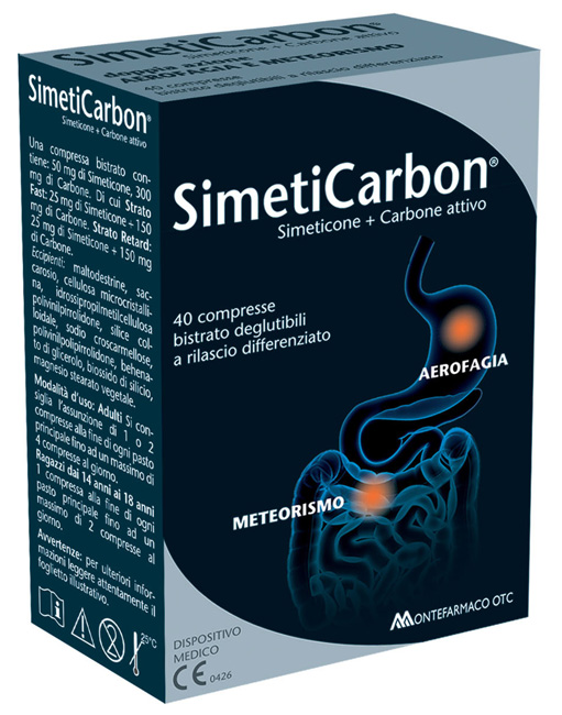 SIMETICARBON 40 COMPRESSE - Doctor Vinz