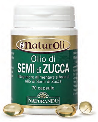 I NATUROLI OLIO DI SEMI DI ZUCCA 70 CAPSULE - Doctor Vinz