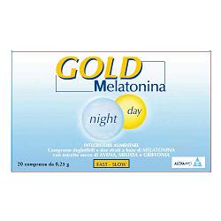 MELATONINA GOLD HTP 1MG 20 COMPRESSE - Doctor Vinz