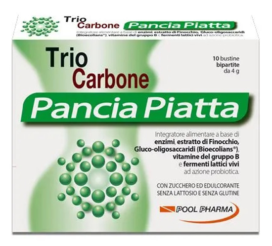 TRIOCARBONE PANCIA PIATTA 10 + 10 BUSTINE - Doctor Vinz