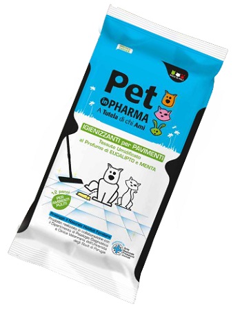 PET IN PHARMA PANNI IGIENE PAVIMENTO 12 PEZZI - Doctor Vinz