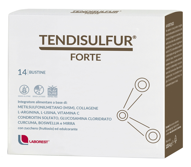 TENDISULFUR FORTE 14 BUSTE 119 G - Doctor Vinz