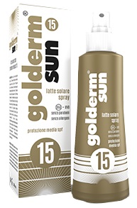 GOLDERM SUN SPF 15 SPRAY 200 ML - Doctor Vinz