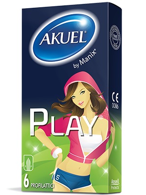 PROFILATTICO ANSELL AKUEL BY MANIX PLAY B 12 PEZZI - Doctor Vinz