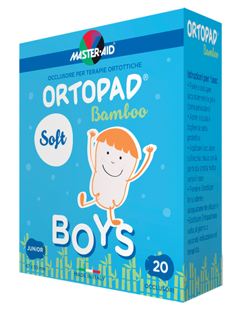 CEROTTO OCULARE PER ORTOTTICA ORTOPAD SOFT BOYS JUNIOR 20 PEZZI - Doctor Vinz