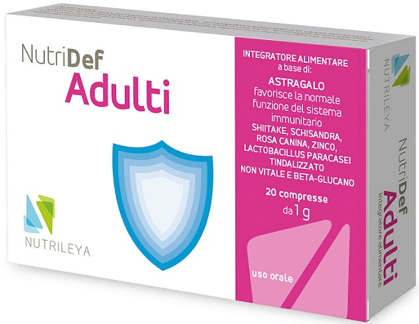 NUTRIDEF ADULTI 20 COMPRESSE - Doctor Vinz
