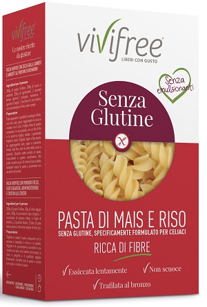VIVIFREE PASTA SENZA GLUTINE FORMATO FUSILLI 500G - Doctor Vinz