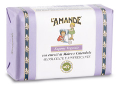 L'AMANDE MARSEILLE SAPONE VEGETALE MALVA/CALENDULA 200 G - Doctor Vinz