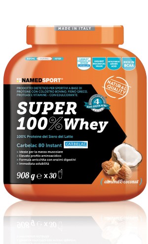 SUPER100% WHEY COCONUT/ALMOND 908 G - Doctor Vinz