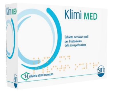 KLIMI' MED 14 SALVIETTINE DETERGENTI MONOUSO STERILI PER L'IGIENE OCULARE - Doctor Vinz