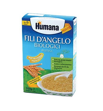 HUMANA FILI D'ANGELO PASTINA BIOLOGICA 320 G - Doctor Vinz