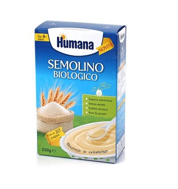 HUMANA SEMOLINO BIOLOGICO 230 G - Doctor Vinz