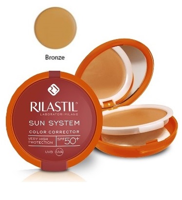 RILASTIL SUN SYSTEM PHOTO PROTECTION THERAPY SPF50+ COMPATTO BRONZE 10 ML - Doctor Vinz