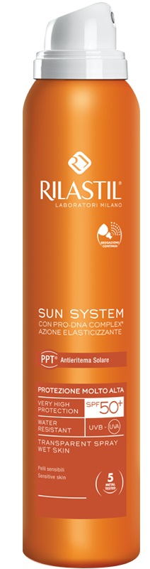 RILASTIL SUN SYSTEM PHOTO PROTECTION THERAPY SPF50+ TRANSPARENT SPRAY 200 ML - Doctor Vinz