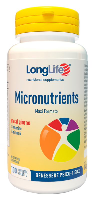 LONGLIFE MICRONUTRIENTS 100 TAVOLETTE - Doctor Vinz