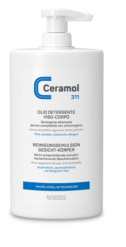 CERAMOL OLIO DETERGENTE VISO/CORPO 400 ML - Doctor Vinz