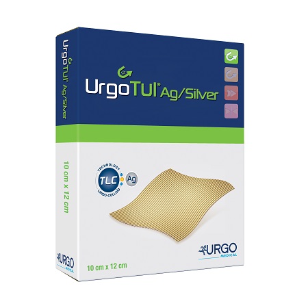 MEDICAZIONE STERILE URGOTUL AG/SILVER 10X12 CM 5 PEZZI - Doctor Vinz