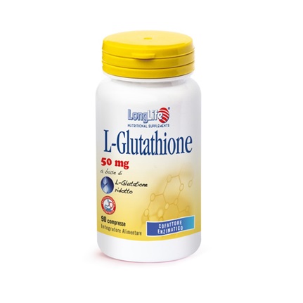 LONGLIFE LGLUTATHIONE 90 COMPRESSE 50 MG - Doctor Vinz