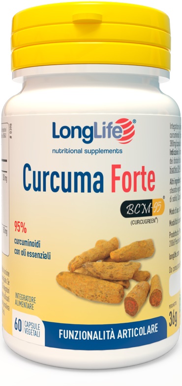 LONGLIFE CURCUMA FORTE 60 CAPSULE VEGETALI - Doctor Vinz
