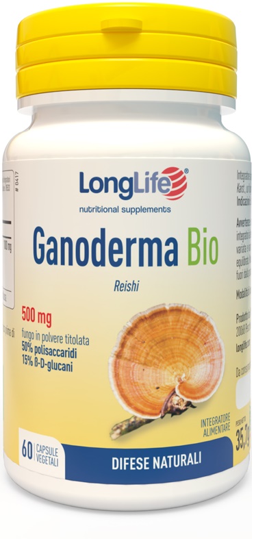 LONGLIFE GANODERMA BIO 60 CAPSULE - Doctor Vinz