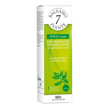 BALSAMO DELLE 7 PIANTE BALSAMICO DEODORANTE PURIFICANTE PER AMBIENTI E TESSUTI POMPA SPRAY + ASTUCCIO 180 ML - Doctor Vinz