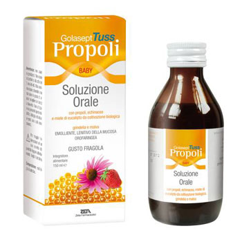 GOLASEPT TUSS PROPOLI BABY SOLUZIONE ORALE 150 ML - Doctor Vinz